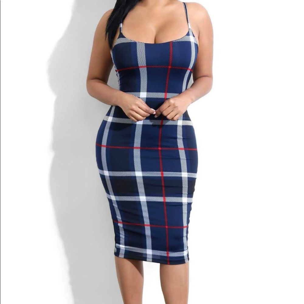 Plaid dress